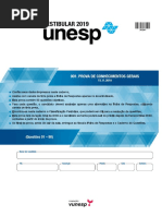 Unesp Prova