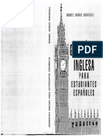 Gramatica Inglesa Para Estudiantes Españoles