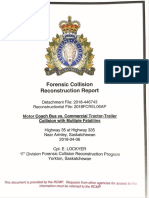 RCMP Forensic Collision Report in The Humboldt Bus Crash: Document 15