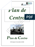 PLAN de CENTRO Ies Alyanub Vera