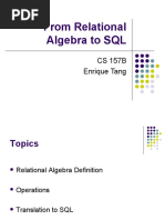 Download Relational Algebra to SQL by Sushma Nayak SN39848980 doc pdf