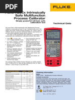 Fluke 725 Datasheet Pdf Thermocouple Battery Electricity