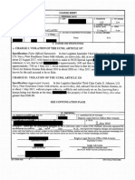 Charge Sheet For Navy Logistics Specialist 3rd Class Curtis Dajuan Johnson