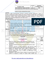 EC404 Advanced Communication Systems