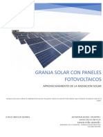 Granja solar fotovoltaica en Villavicencio