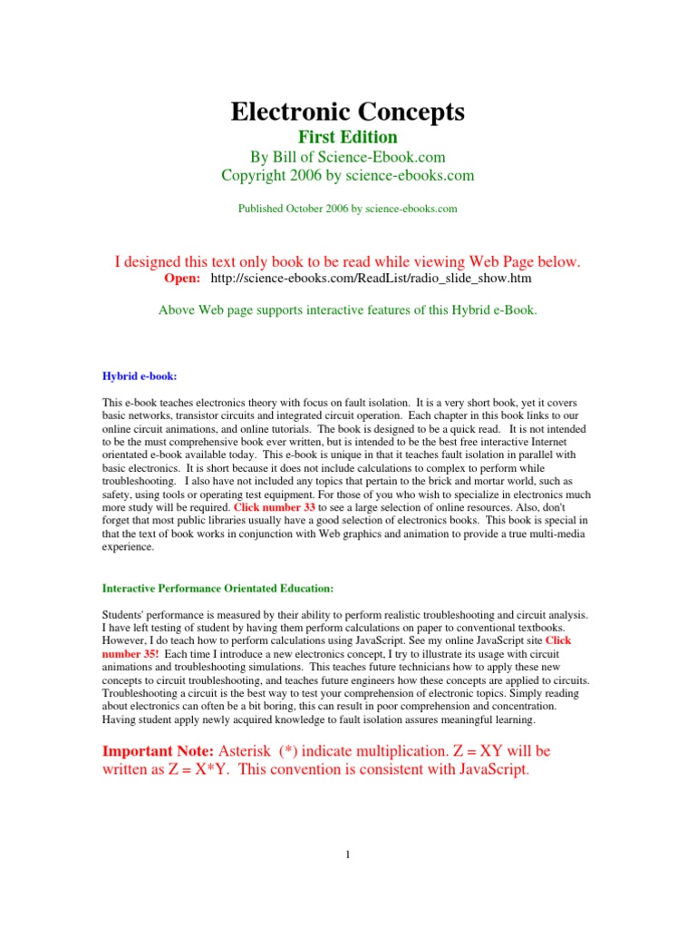 Electronics intelligence overview