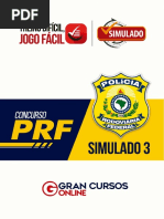 Simulado PRF 3 - Com Gabarito