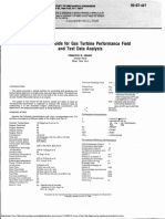 A Practical Guide For Gas Turbine Performance Analysis