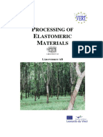 Processing of Elastomeric Materials