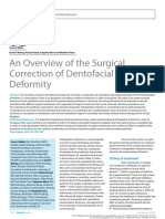 An Overview of the Surgical Correction of Dentofacial Deformity