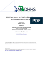 MDHSS Childhood Lead Poisoning Prevention Annual Report 2016
