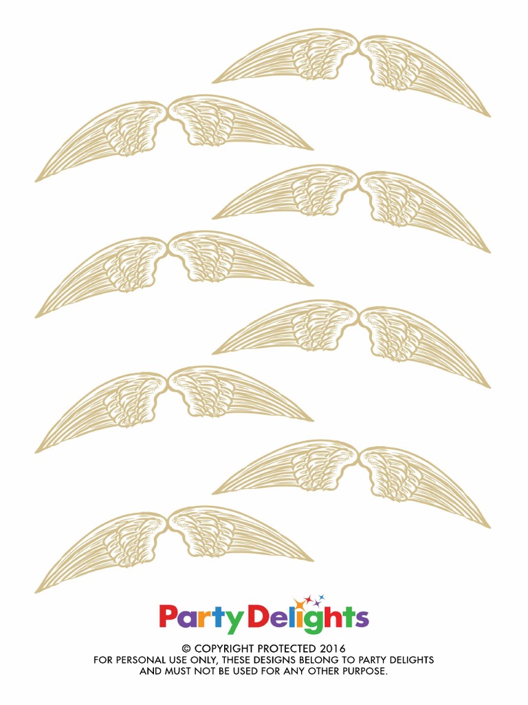 Ferrero Rocher Golden Snitch Printables | PDF