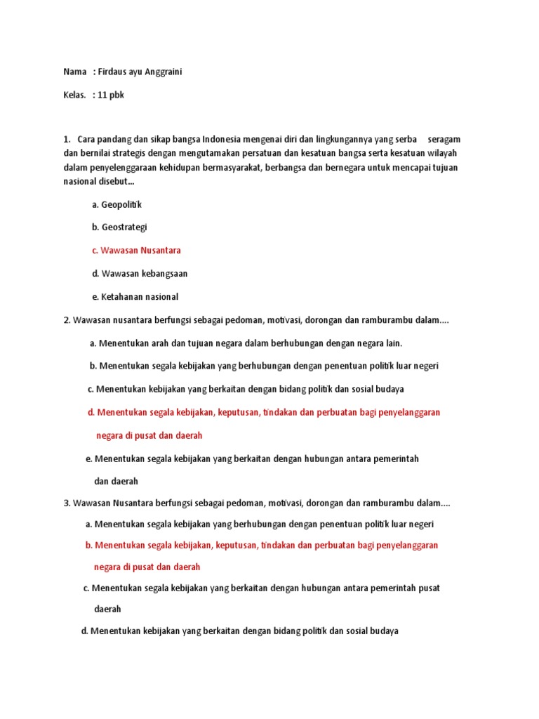 Cara Pandang Dan Sikap Bangsa Indonesia Mengenai Diri Dan Lingkungannya Python