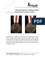T008 - Medalha Da Campanha Italo-Germanica Na África