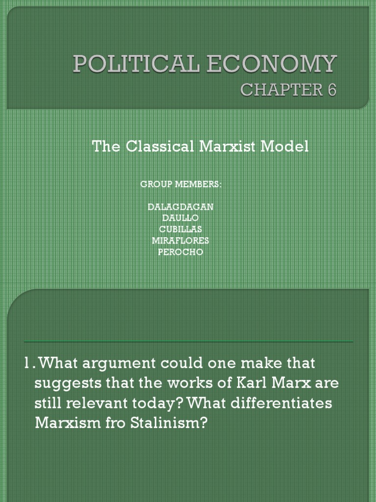 Relevance of Marxism in Modern Capitalism | PDF | Capitalism | Karl Marx
