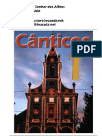 Livro Cânticos Do Coro Senhor Dos Aflitos