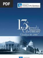 Download CIGIE - 2010 Awards Ceremony Doct by Christopher Dorobek SN39852333 doc pdf