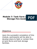 Module 7: Tank Farm and Bulk Storage Fire Incidents