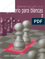 Sistemas con 1.d4 y 2.c4 repertorio para blancas I (ocr) - John Watson.pdf