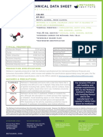 Methanol Technical Data Sheet PDF