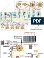 Hoffman Amplifiers Princeton Reverb - No Tremolo: V1 V3 V5 V4 V6