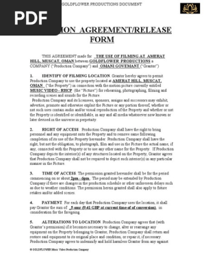 location release form