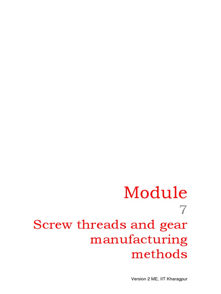 How To Make Gears PDF | PDF