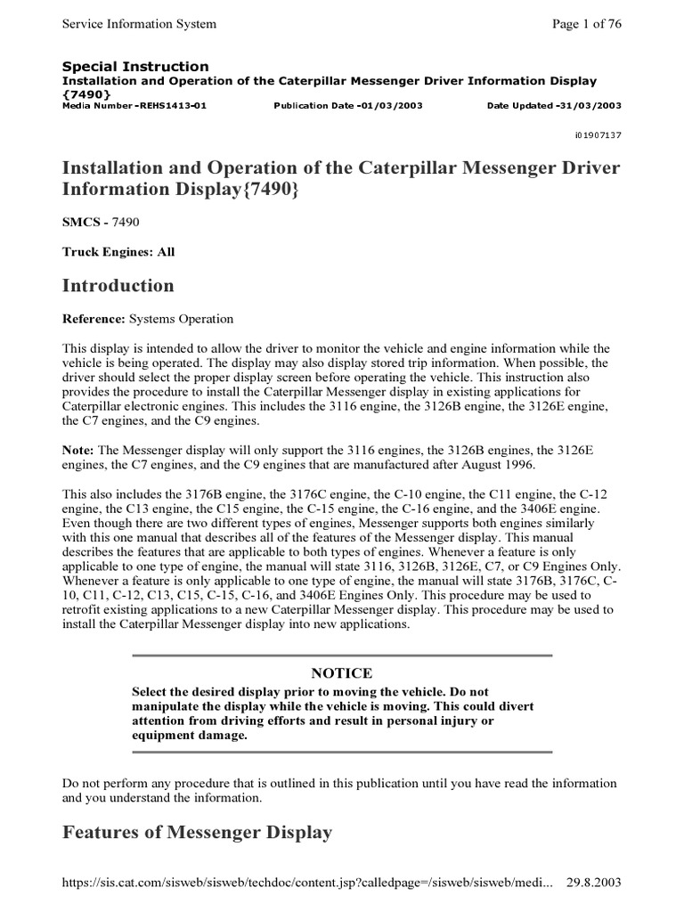 Cat Messenger Display PDF PDF