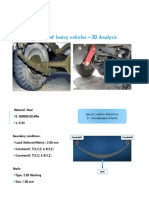 2Nd Exercise: Leafspring of Heavy Vehicles - 3D Analysis