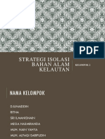 Strategi Isolasi Bahan Alam Kelautan