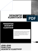 Deskriptif Kuantitatif