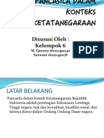 Pancasila dan Ketatanegaraan