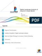 Digital Landscape Analysis of Airports in Dubai Market: By: Richa Goel NMIMS Bangalore