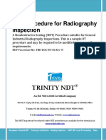 Radiography Test Inspection Free NDT Sample Procedure