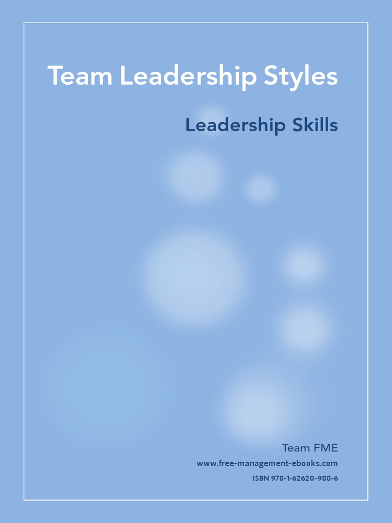 PM Team Leadership Styles PDF | PDF | Transformational Leadership ...
