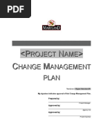 Change Management Plan