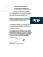 Detection of Radar Signals in