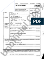 Holly Williamson Personal Financial Statement 2009