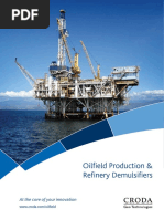 Croda Production & Refinery Demulsifiers Brochure