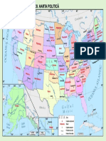 SUA - Harta politica