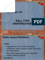 Wall Type Identification