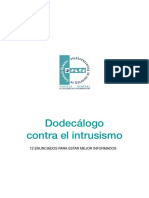 1.2. Dodecalogo Del Intrusismo