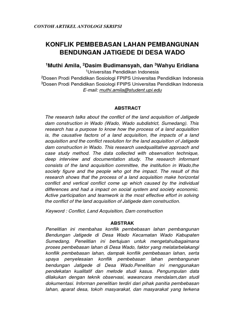 2687 Contoh Artikel Antologi Skripsi 1