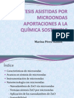 Síntesis Asistidas Por Microondas-Aportaciones A La Química Sostenible PDF