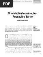 o Intelectual e Seu Outro - Foucault e Sartre - Rjribeiro 1995