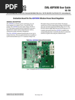 EVAL-ADP5090 User Guide: Evaluation Board For The Ultralow Power Boost Regulator