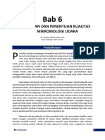 Bab 6 - Pengukuran Dan Penentuan Kualitas Mikrobiologi Udara - FINAL - 9 Maret 2018