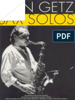 Stan Getz - Sax Solos