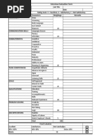 Interview Evaluation Form