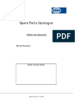 Perkins Engine Spare Parts Catalogue
